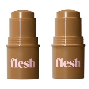 2x Flesh Beauty By Revlon, Firm Thickstick Stick Foundation, 25 Salted Caramel